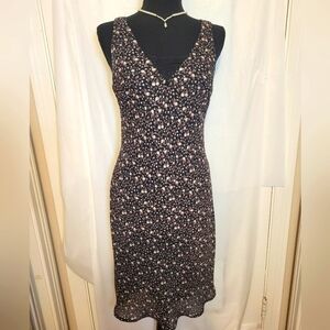 Slip on floral dress small